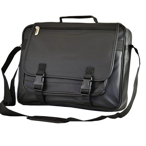 Faux leather business laptop - leather,