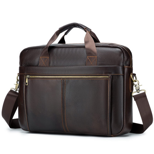 Laptop bag for men leather - , –