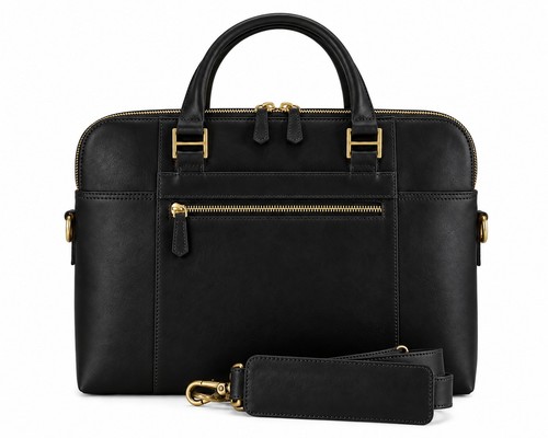 Genuine leather black - genuine, /